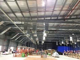 Thiết kế hệ thống làm mát nhà xưởng lớn