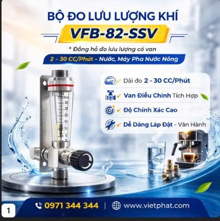 Bộ đo lưu lượng khí VFB-82-SSV