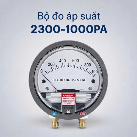 Bộ đo áp suất 2300-1000PA