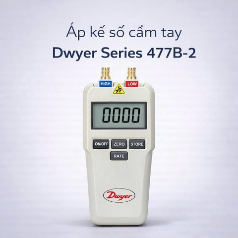 Áp kế số cầm tay Dwyer Series 477B-2