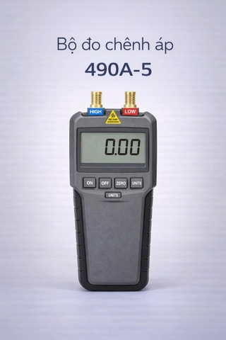 Bộ đo chênh áp 490A-5