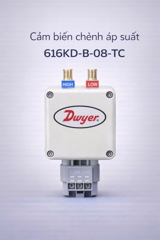 Cảm biến chênh áp suất 616KD-B-08-TC