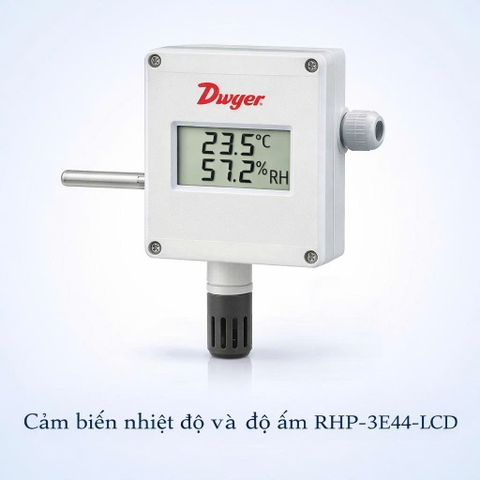 Cảm biến nhiệt độ và độ ẩm RHP-3E44-LCD