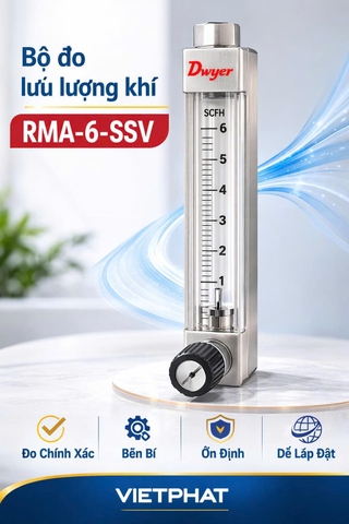 Bộ đo lưu lượng khí RMA-6-SSV