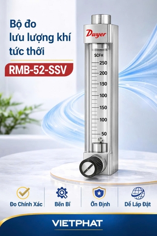 Bộ đo lưu lượng khí tức thời RMB-52-SSV