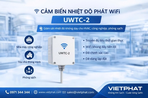 Cảm biến nhiệt độ phát WiFi UWTC-2