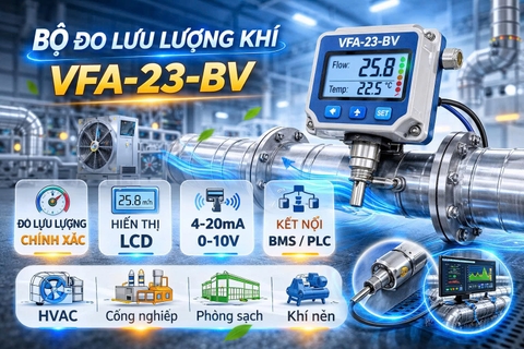 Bộ đo lưu lượng khí VFA-23-BV