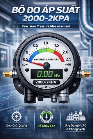 Bộ đo áp suất 2000-2KPA