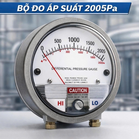 Bộ đo áp suất 2005Pa