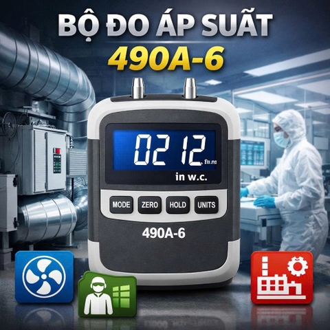 Bộ đo áp suất 490A-6