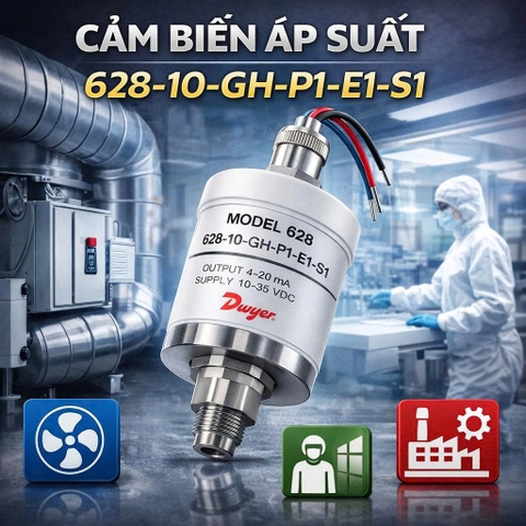 Cảm biến áp suất 628-10-GH-P1-E1-S1