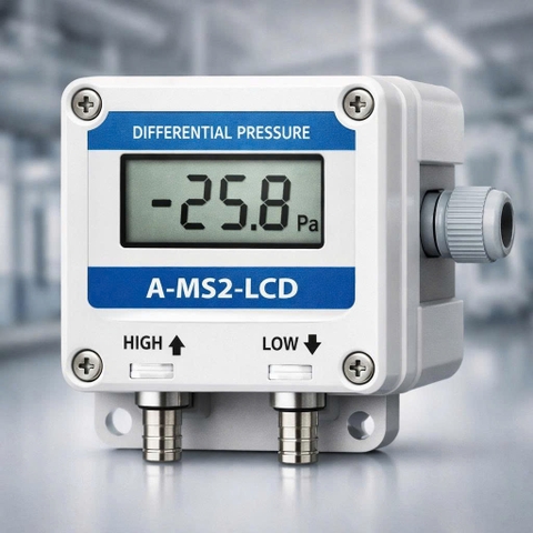 Cảm biến chênh áp suất A-MS2-LCD