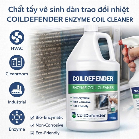 Chất tẩy vệ sinh dàn trao đổi nhiệt COILDEFENDER ENZYME COIL CLEANER