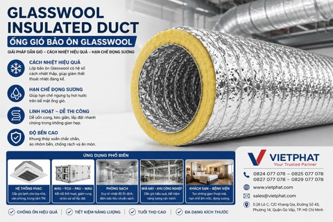Glasswool Insulated Duct - Ống Gió Bảo Ôn