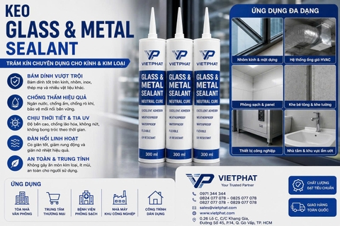 Keo Glass & Metal Sealant