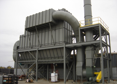 Hệ thống hút bụi nhà xưởng xi măng
