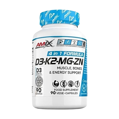 Amix D3-K2-Mg-Zn 90 viên
