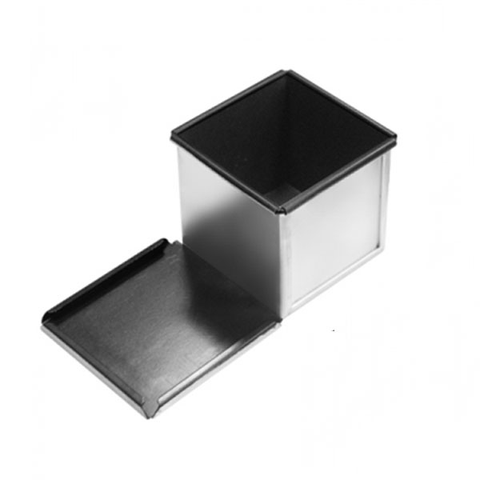 Khuôn bánh mì gối vuông 250g Sanneng SN2182 10*10*10 cm