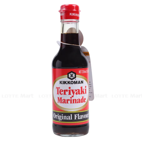 Sốt teriyaki marinade Kikkoman 250ml vị truyền thống