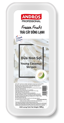 Dừa non sợi Andros 500g