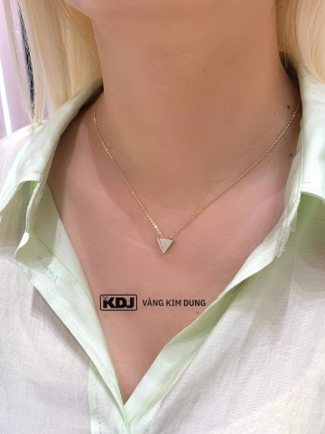 Dây chuyền vàng 10K phong cách cổ điển