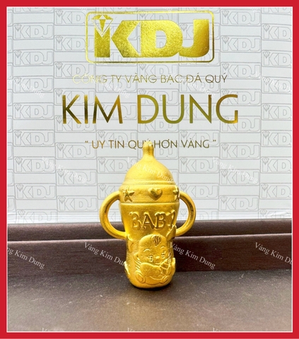 Bình sữa vàng 24k bản vị 0.5 chỉ