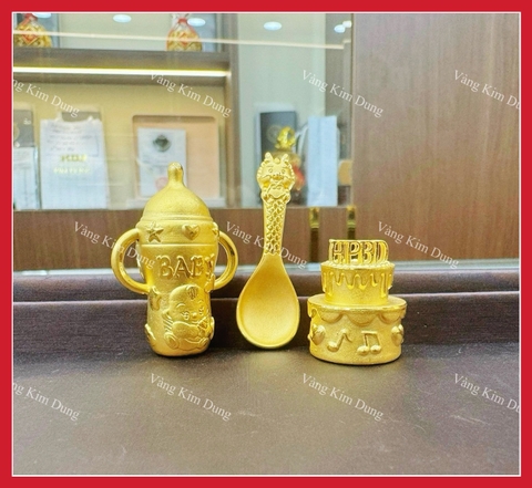 Bình sữa vàng 24k bản 1 chỉ
