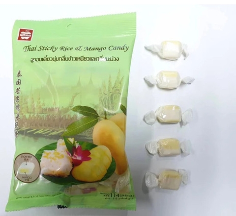 Kẹo dẻo  vị xôi thái và xoài 
Mitmai 114G