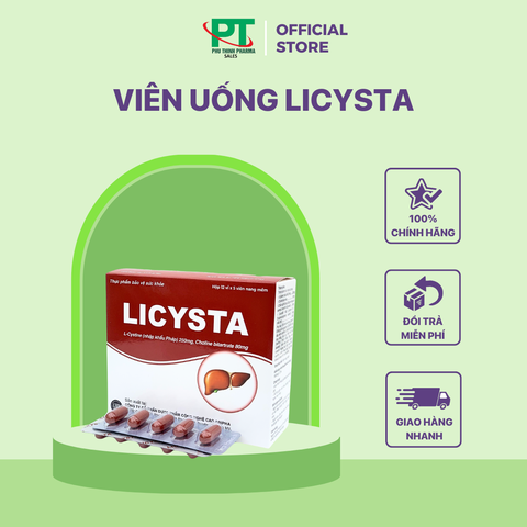 THỰC PHẨM BẢO VỆ SỨC KHỎE LICYSTA