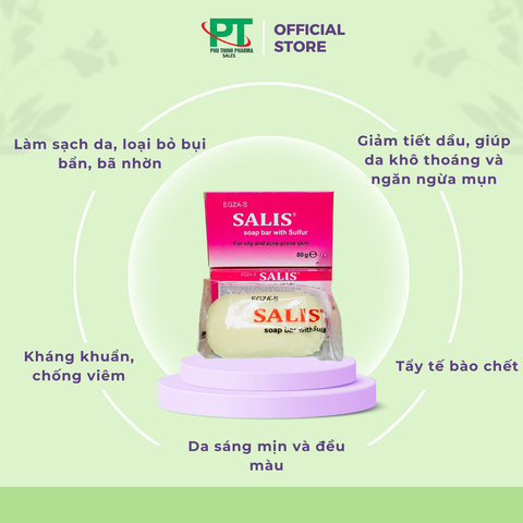 EGZA-S SALIS SOAP BAR WITH SULFUR