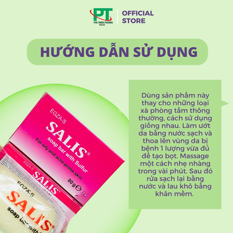 EGZA-S SALIS SOAP BAR WITH SULFUR