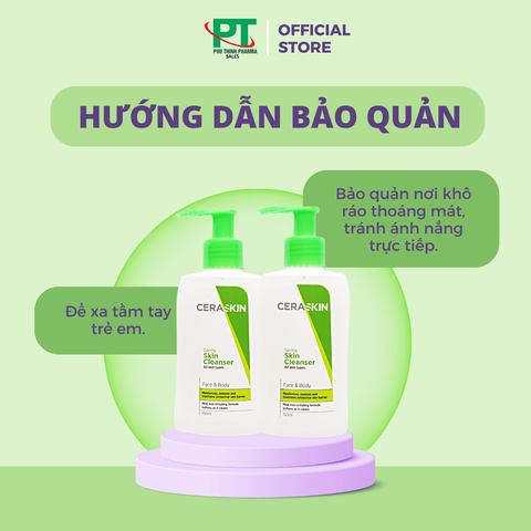 CERASKIN GENTLE SKIN CLEANSER