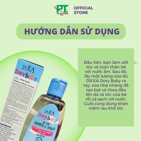 DR.EA DORRY BABY SHAMPOO & SHOWER GEL