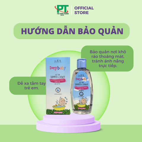 DR.EA DORRY BABY SHAMPOO & SHOWER GEL