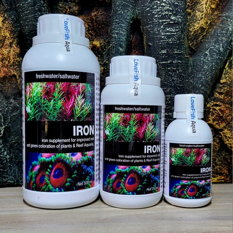 Iron - Phân bón sắt cho bể thủy sinh và san hô