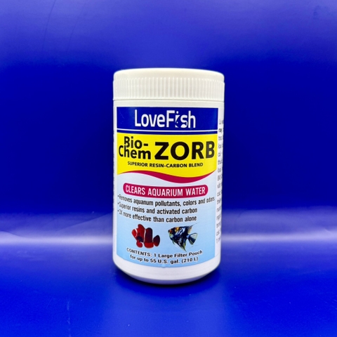 LoveFish - Bio Chem Zorb - Vât liệu lọc hóa học mạnh NHẤT, trong vắt như pha lê