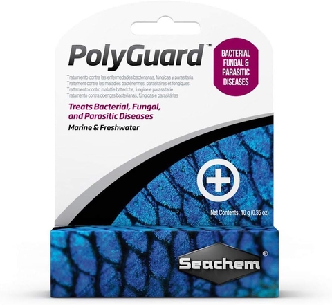 Seachem - PolyGuard (10 gói) - chữa vi khuẩn, nấm và ký sinh trùng