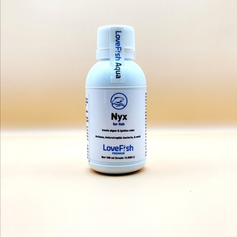 LoveFish Premium - Nyx - Vi sinh, cổ khuẩn, nấm trị rêu tảo & lên màu cá