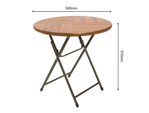 Bàn xếp mini mặt tròn