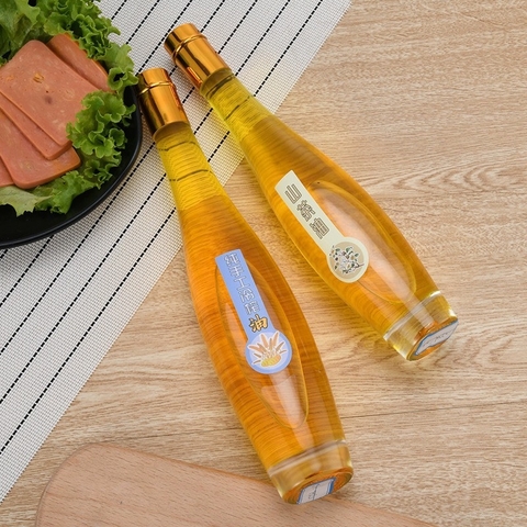 Chai thuỷ tinh giọt nước đựng rượ.u 375ml và 500ml