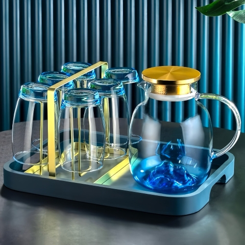 Set 6 cốc thủy tinh LUMINARC, set 6 cốc trứng bầu chịu nhiệt cao cấp chính hãng