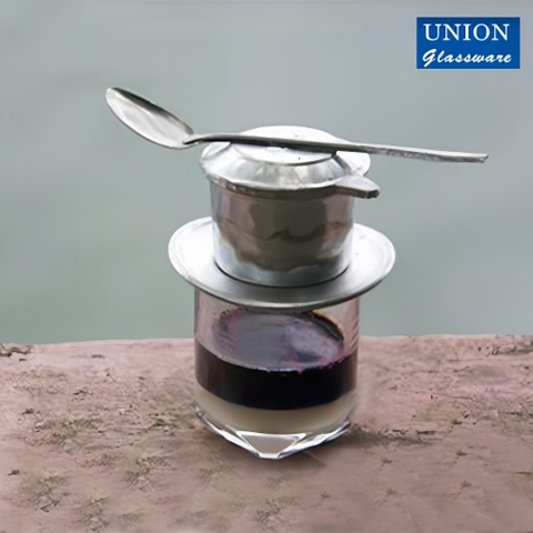 Cốc lùn đế vát thủy Tinh Union Bottom Corner Rock Glass 225ml | UG-359 , Nhập Khẩu Thái Lan