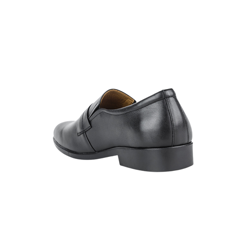 Giày tây nam KT0531 da bò mũi nhọn có 2 phiên bản màu Đen Nâu