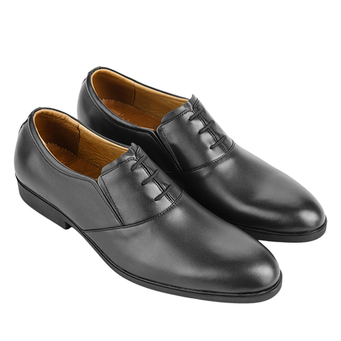 Giày Tây Nam KT0528 Da Bò SUNPOLO Đen Nâu