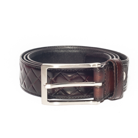 Dây nịt Nam Da Bò BSMK26 Nâu