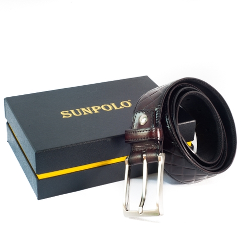 Thắt Lưng Nam Da Bò BSMK26 Nâu