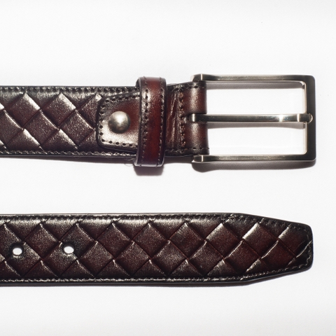 Dây nịt Nam Da Bò BSMK26 Nâu