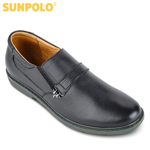 Giày lười nam da bò đế cao su SUKT1120D
