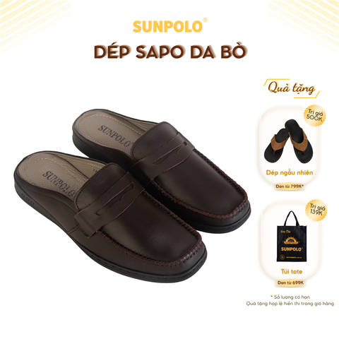 Dép Sapo SPO197 Da Bò