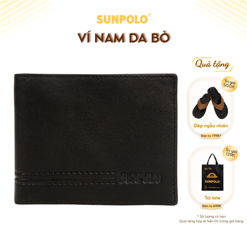 Ví ngang nam da bò WSCT13